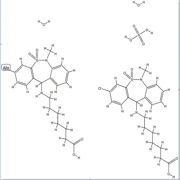 High Purity 99.9% Tianeptine Sulfate CAS 1224690-84-9 Tia Sulfate with Good Price 