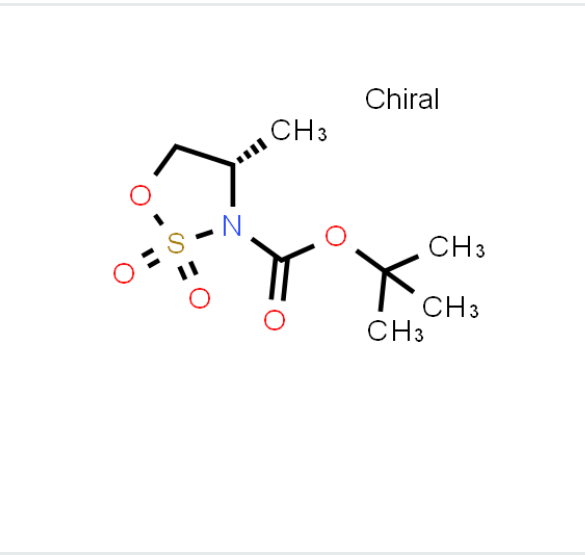Tert-Butyl (S) -4-Methyl-1, 2, 3-Oxathiazolidine-3-Carboxylate 2, 2-Dioxide CAS 439948-91-1 Repotrectinib Intermediate Manufacturer China